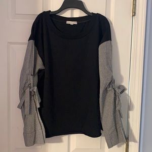 NEW! Socialite Sweatshirt with Statement Sleeves